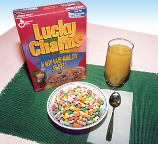 Lucky Charms, a nutritious part of a complete breakfast, will soon contain nothing but marshmallow pieces. As General Mills' vice-president of product development John Stacey explained, "Why put off the inevitable?"